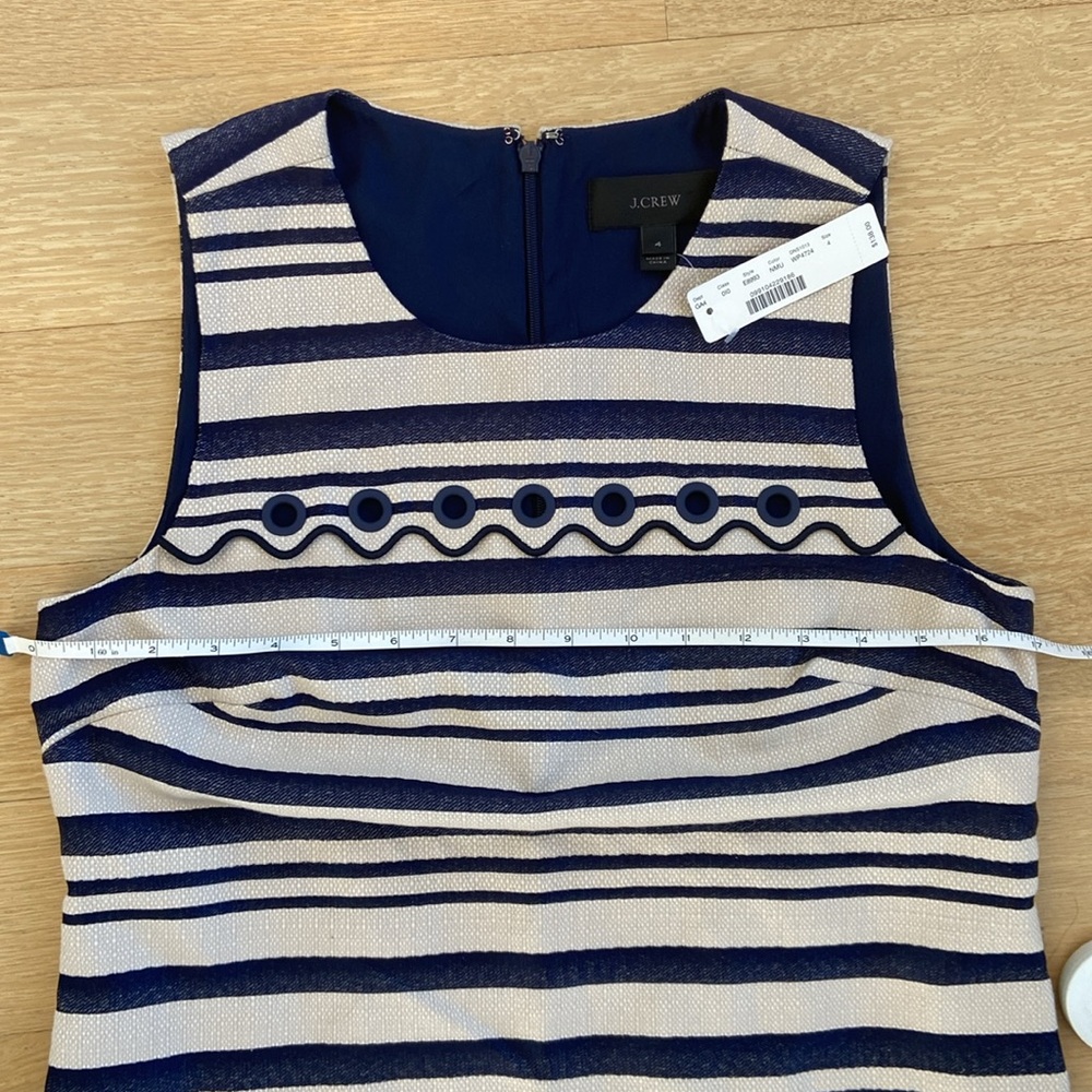 J. Crew BNWT Striped Dress - Picture 8 of 13